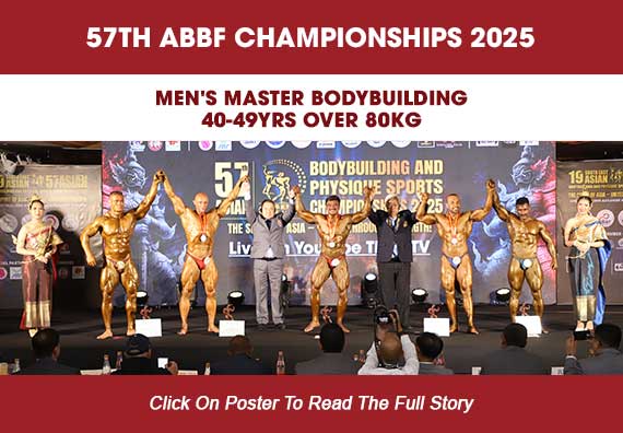 MEN'S MASTER BODYBUILDING 40-49YRS OVER 80KG...